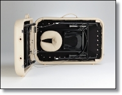 Mobile Massageliege Voyage Set, Koffer