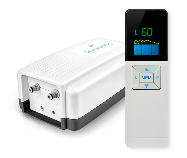 Die Pumpe für Ihr Luftbett wird mit der Software Ortho-Well® bedient und über die App ausgeführt. Pumpe Luftkernmatratze