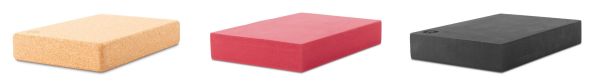 Schulterstandblock.Hartschaum-Kork-rot-schwarz