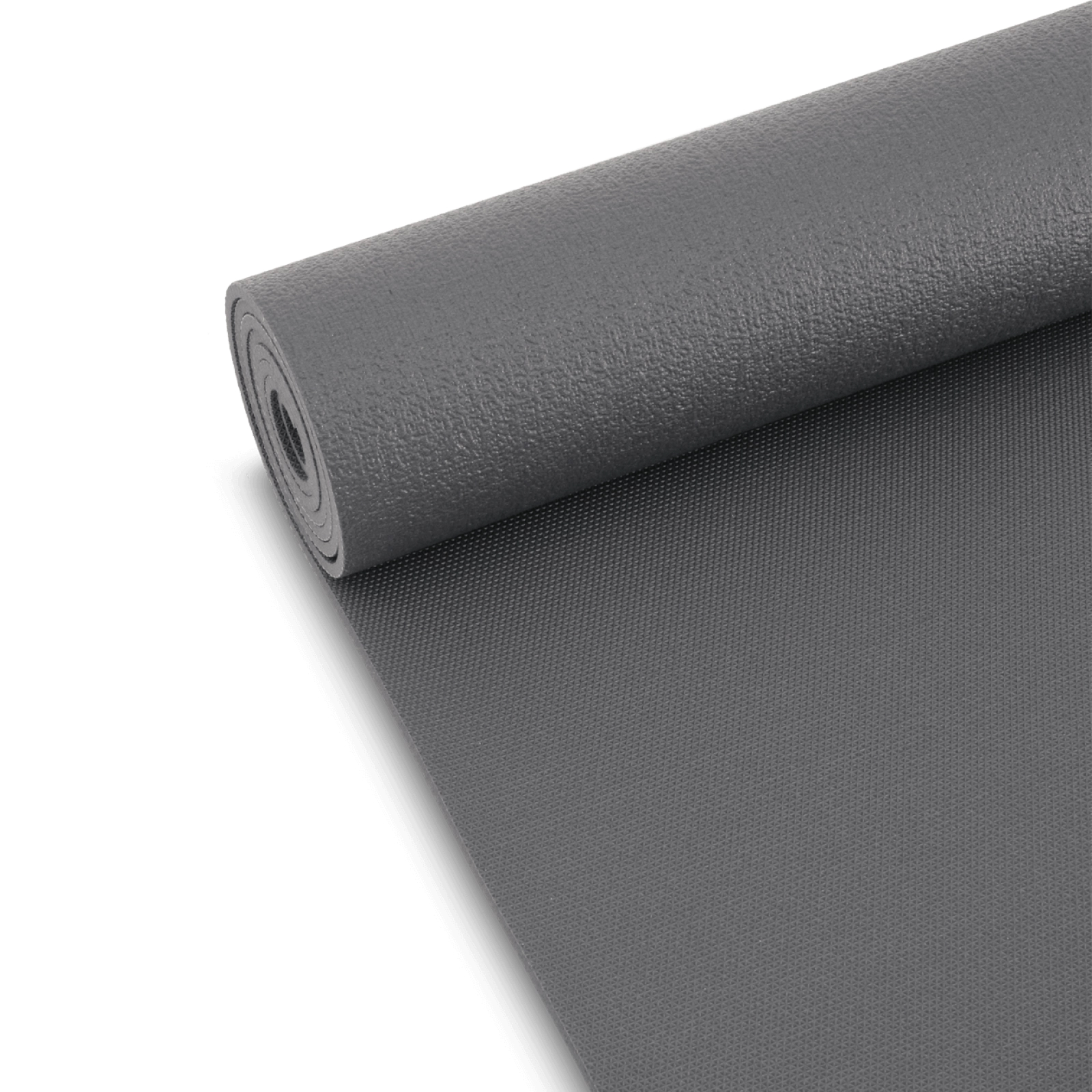 Yogamatte Studio Twist in der Farbe ebony yogamatte-studio-twist-farbe-ebony-aufgerollt