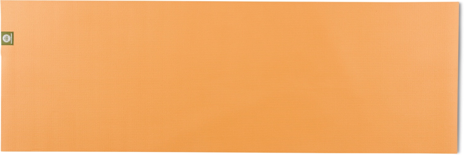 yogamatte-trend-safran-ausgerollt