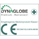 Matratzen Öl-Vitalbett - 100 x 200 cm | Dynaglobe®