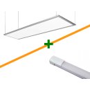 Licht Set mit Vollspektrumlicht für das Dachbüro