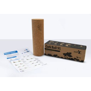 Faszienrolle 95 Cork Roll softX®l | 30x9,5 cm | Airex