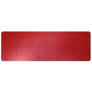 Yogamatte EcoPrint | Farbe rot