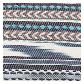 Yoga Bolster Ethno Collection | Farbe schwarz-weiss-blau