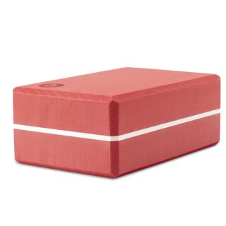Yogablock Hartschaum XL | Farbe bordeaux