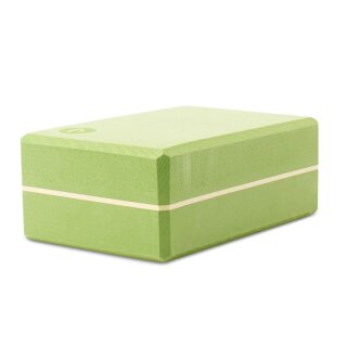 Yogablock Hartschaum XL | Farbe grün