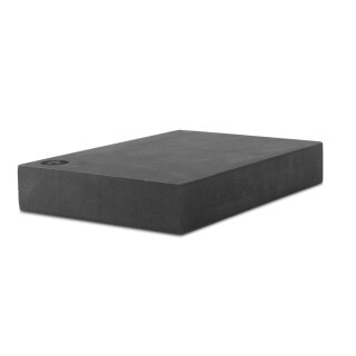 Yoga Schulterstandblock | Hartschaum | Farbe schwarz