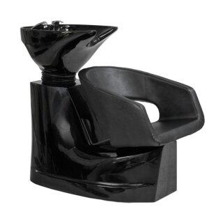 Waschbecken in schwarz